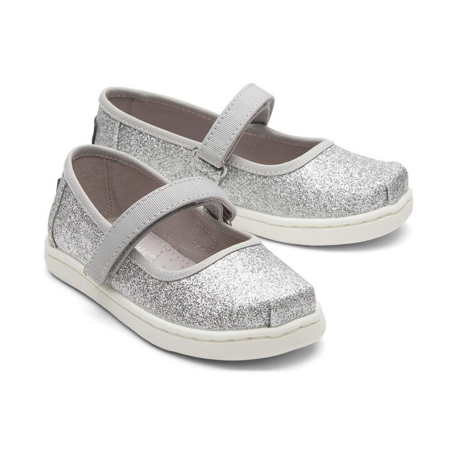 TOMS  baby-ballerinas mit glitzer für mädchen  mary jane 