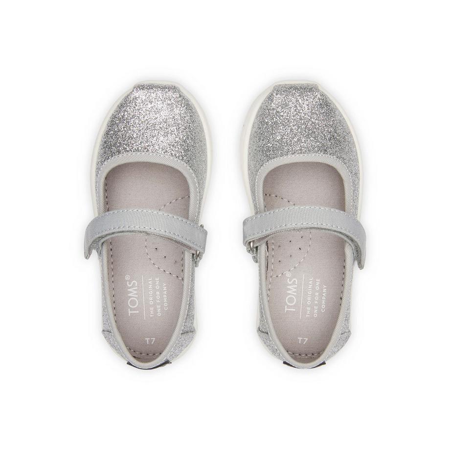 TOMS  baby-ballerinas mit glitzer für mädchen  mary jane 