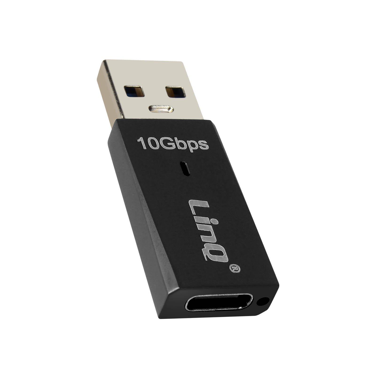 Linq - Hub USB-C vers 3x USB + carte SD LinQ - Adaptateur Secteur