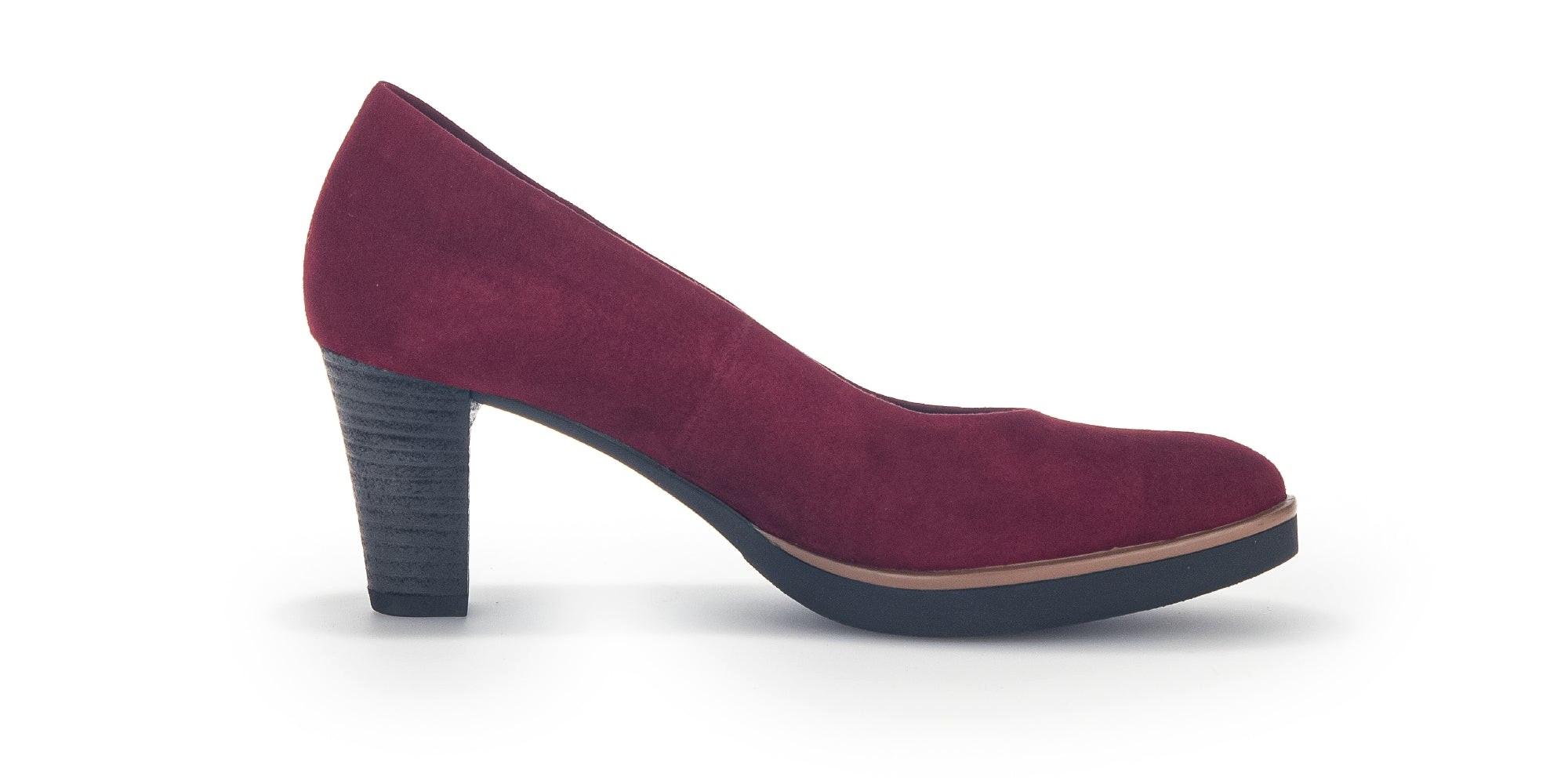 Image of 32.110.38 - Wildleder Pump Damen Rot 41