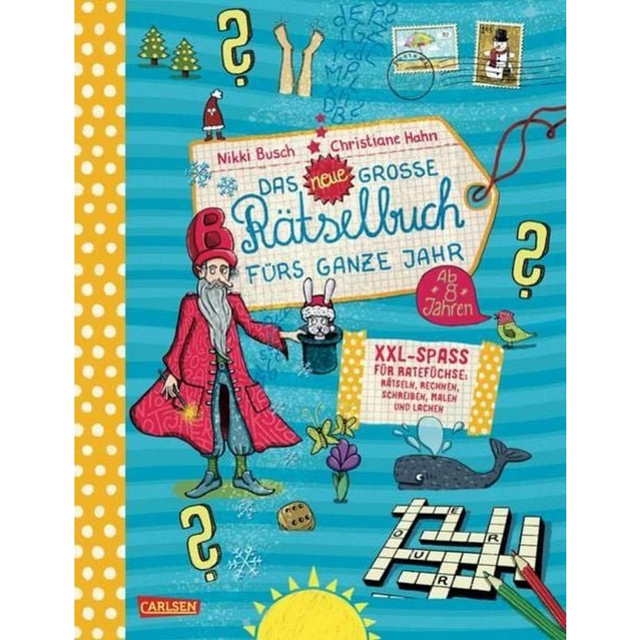 Carlsen  Das neue große Rätselbuch fürs ganze Jahr 