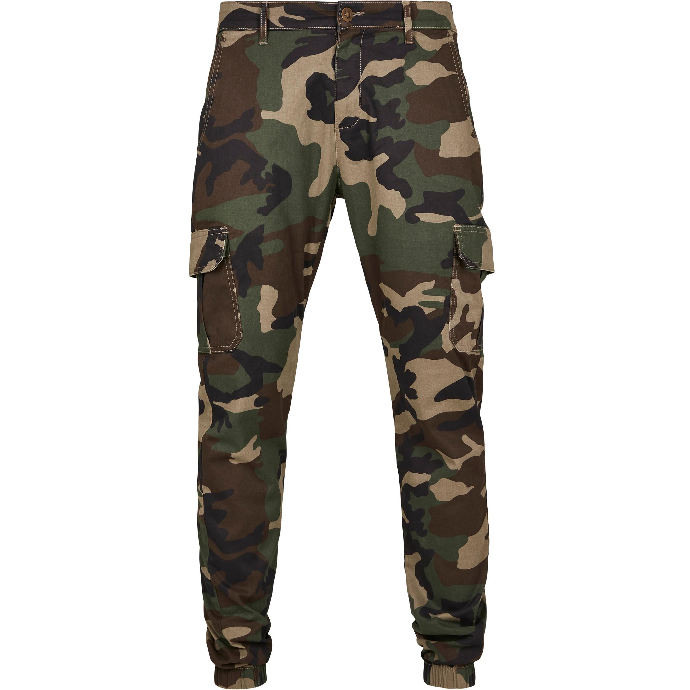 Image of Urban Classic Cargo-jogginghose Unisex Militärgrün 34