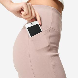 DOMYOS  Leggings  hoher Taillenbund 