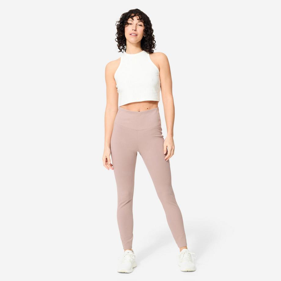 DOMYOS  Leggings donna vita alta 
