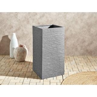 Beliani Grand pot de fleurs en Fibre d'argile Scandinave DION  