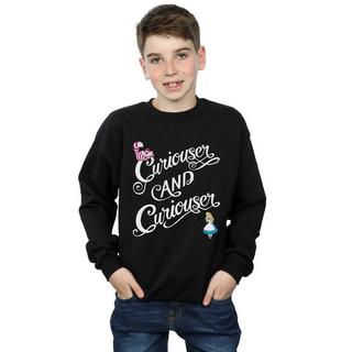 Disney  Alice In Wonderland Curiouser Sweatshirt 