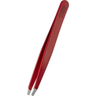 Rubis  Pinzette gerade, rot, Inox 