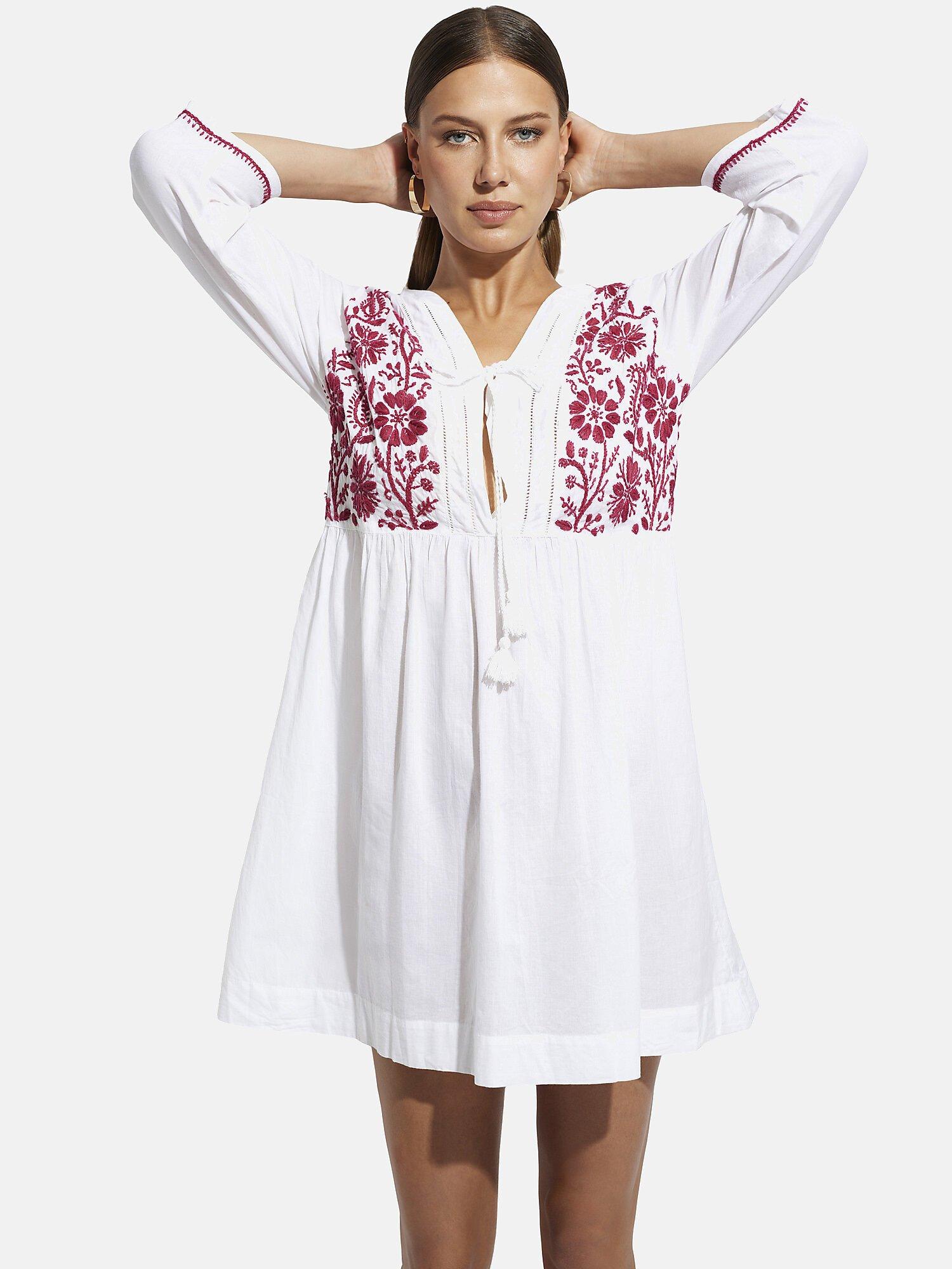 Image of Sommerkleid Mit Dreiviertel-ärmeln Daiquiri Unisex Pflaume XL