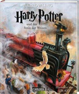 Harry Potter und der Stein der Weisen (Schmuckausgabe Harry Potter 1) Rowling, J.K.; Fritz, Klaus (Übersetzung); Kay, Jim (Illustrationen) Gebundene Ausgabe 