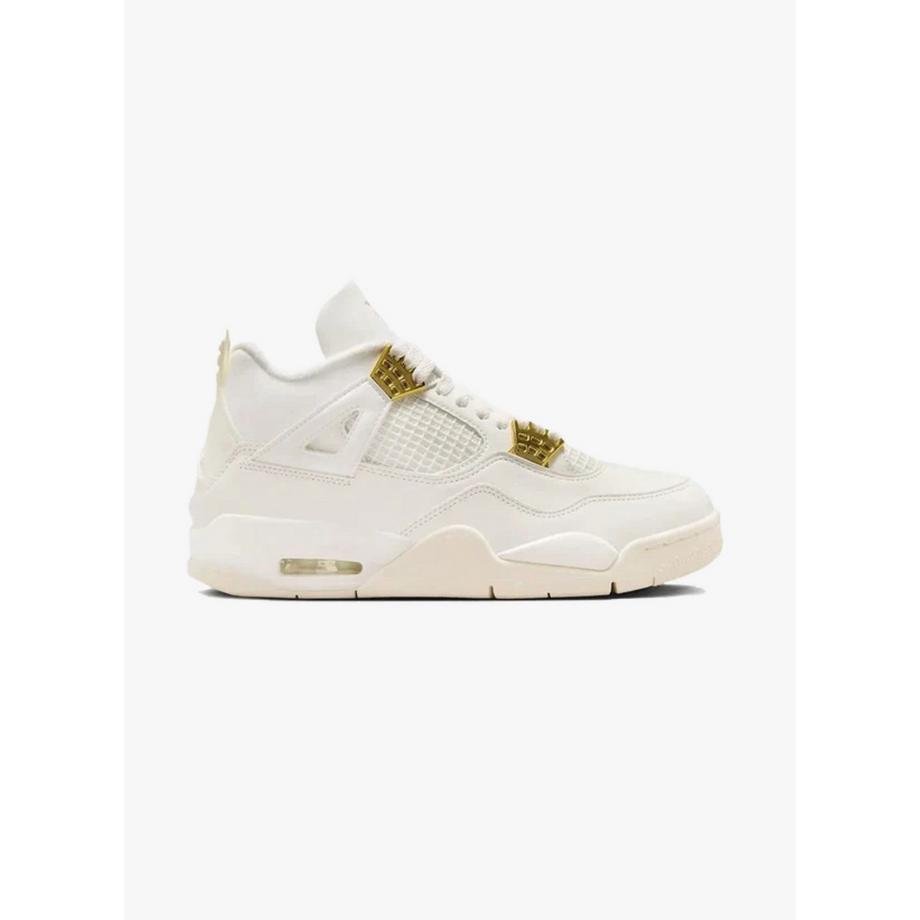 NIKE  Air Jordan 4 Sail Metallic 