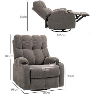 HOMCOM Fauteuil de relaxation  