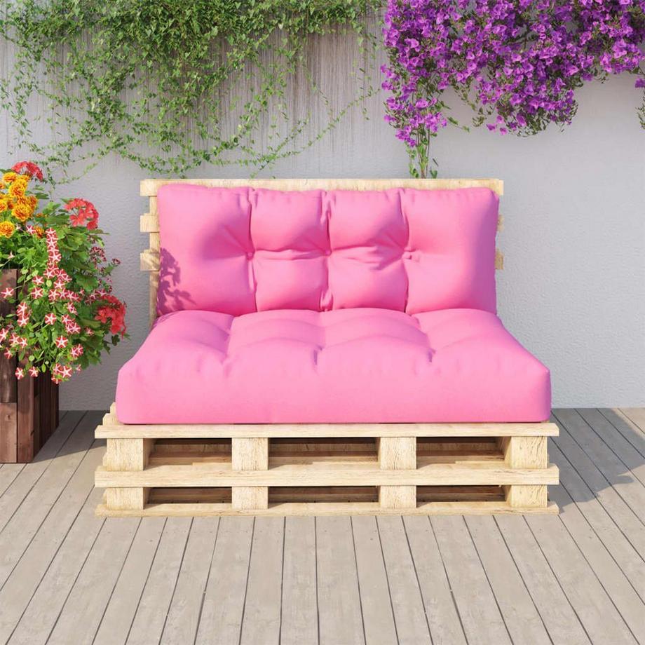 VidaXL cuscino per pallet Tessuto  