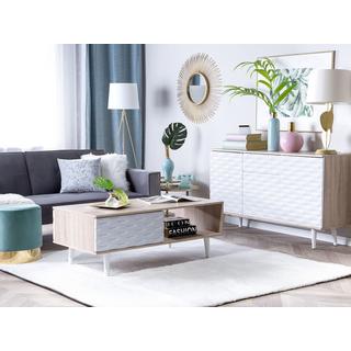 Beliani Table basse en Panneau de particules Moderne SWANSEA  