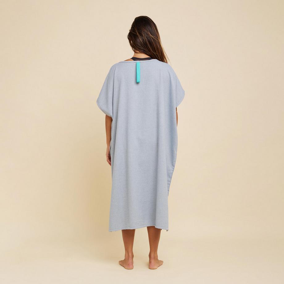 OLAIAN Poncho Surf 100 Adulto Grigio  
