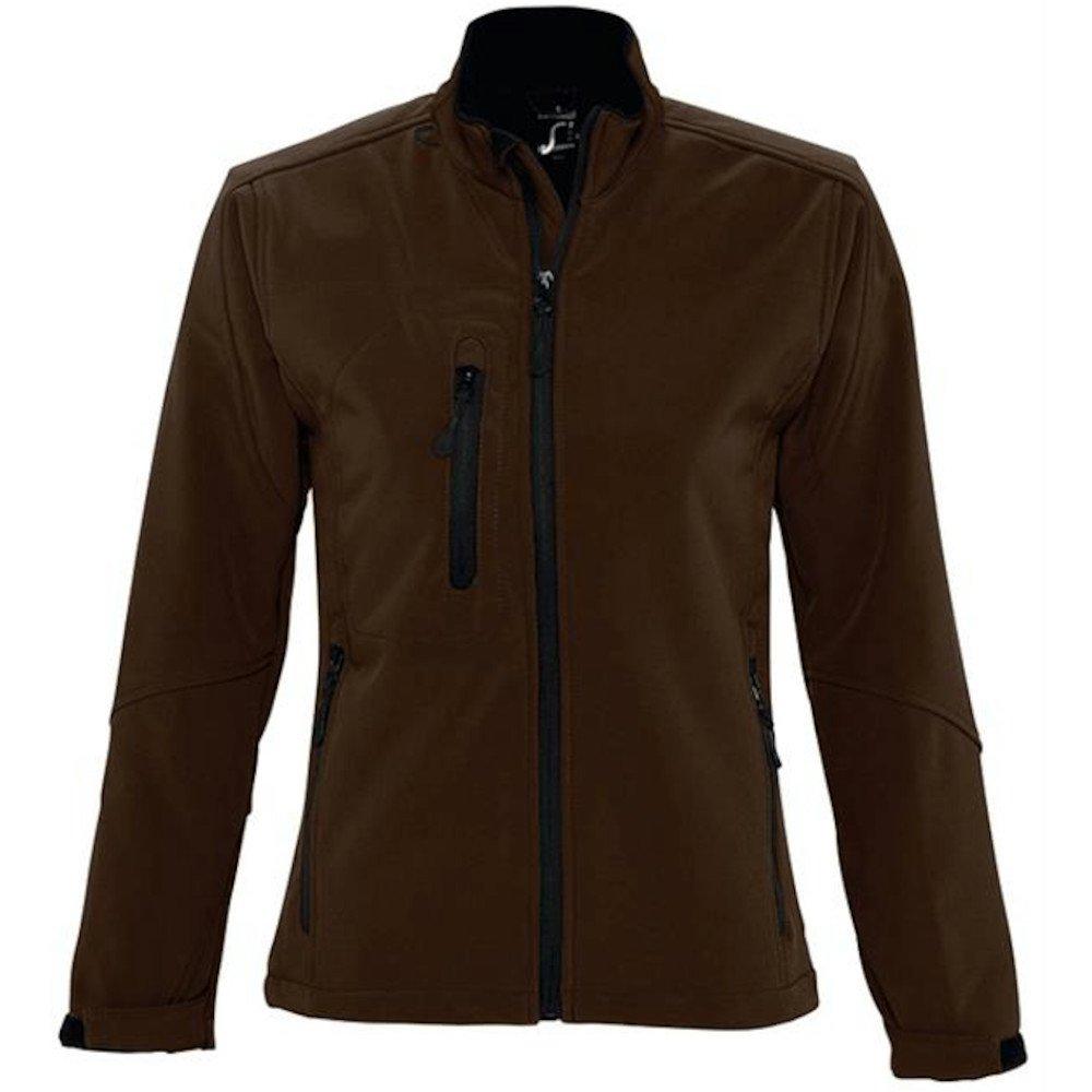 Image of Roxy Softshelljacke, Atmungsaktiv, Winddicht, Wasserabweisend Damen Kühles Braun S