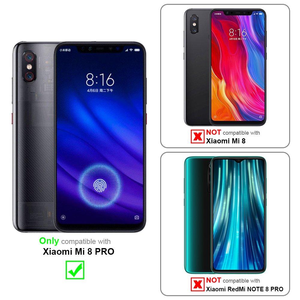 Cadorabo  Hülle für Xiaomi Mi 8 PRO Magnetverschluss, Kartenfach 