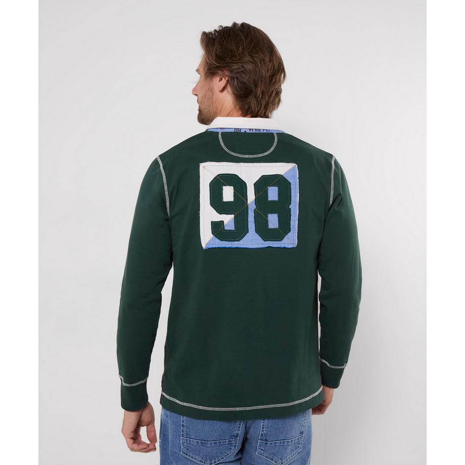 Joe Browns Chemise Rugby Henley Plein de Détails  