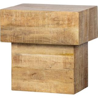 mutoni Table d'appoint naturel 50x35  