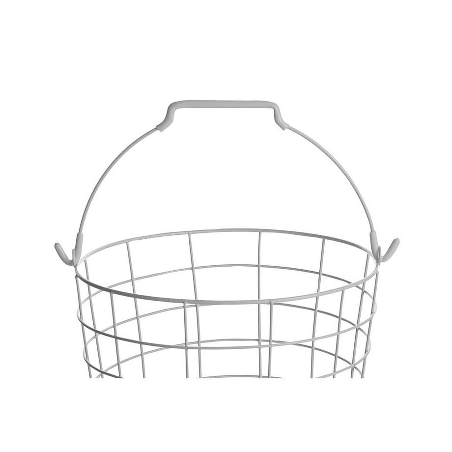 Beliani Korbständer aus Eisen Industriell AYAPAL  