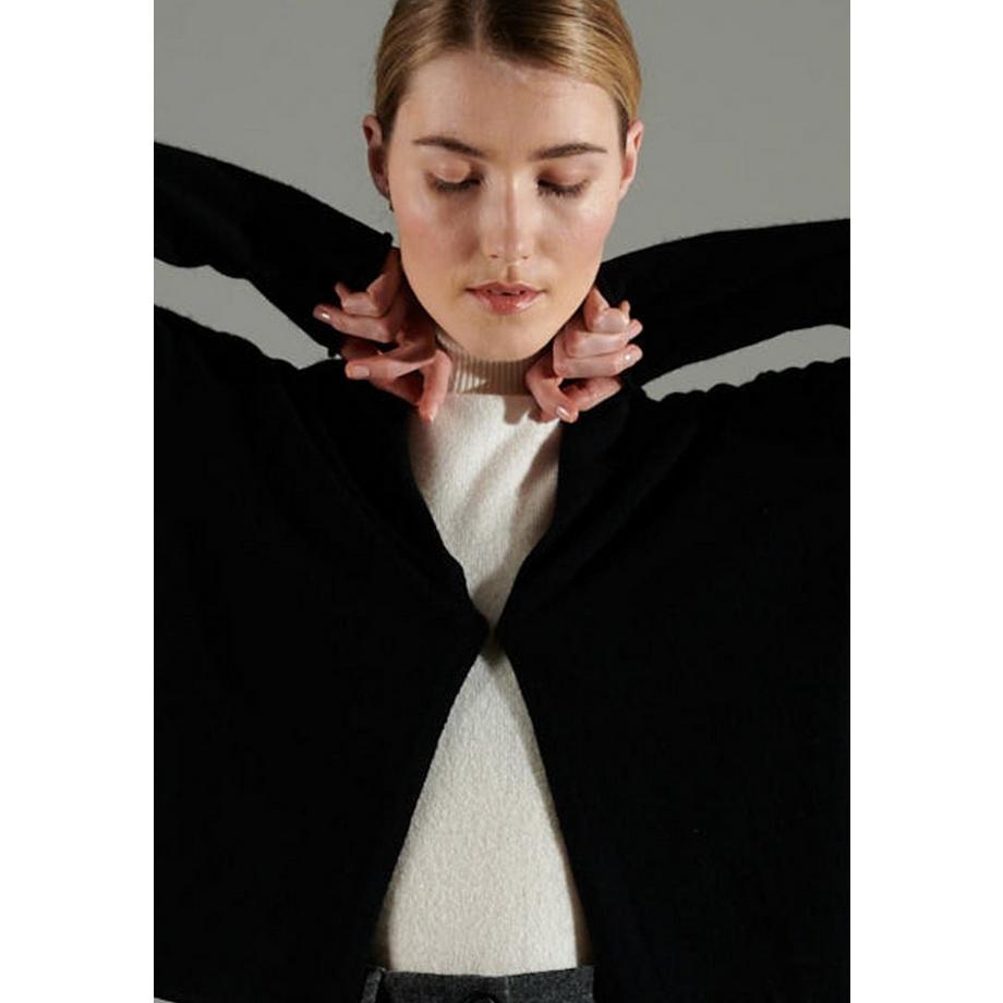 Studio Cashmere8 NAMI 2 Strickjacke mit Schalkragen  