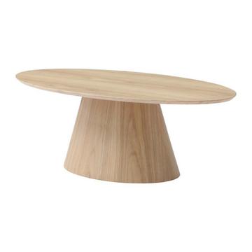 Table basse en MDF - Naturel clair - ANTELADA