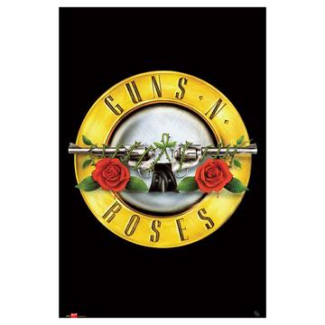 Poster - Roulé et filmé - Guns N Rose - Logo
