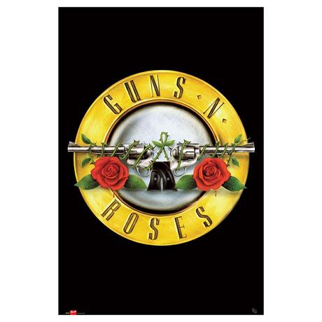 GB Eye Poster - Gerollt und mit Folie versehen - Guns N Rose - Logo  