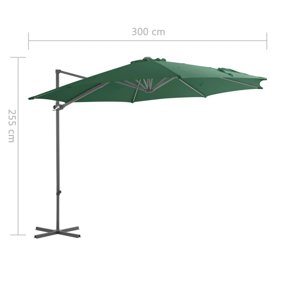 VidaXL Parasol en porte-à-faux  