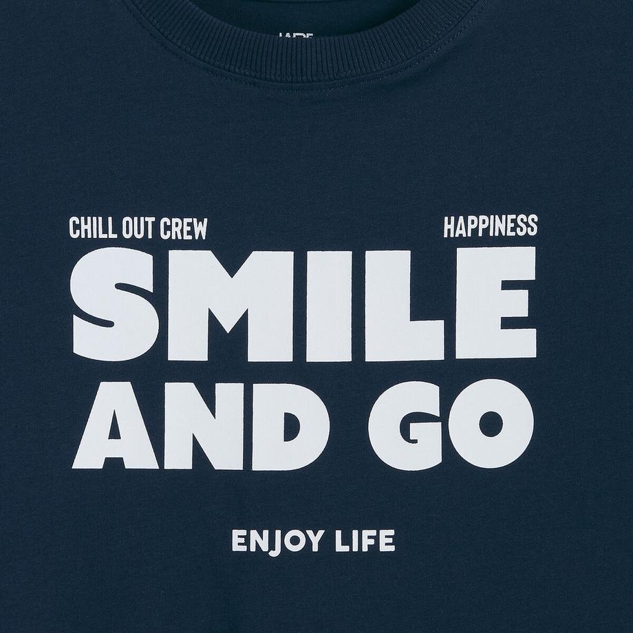 La Redoute Collections  T-shirt manches courtes à message 