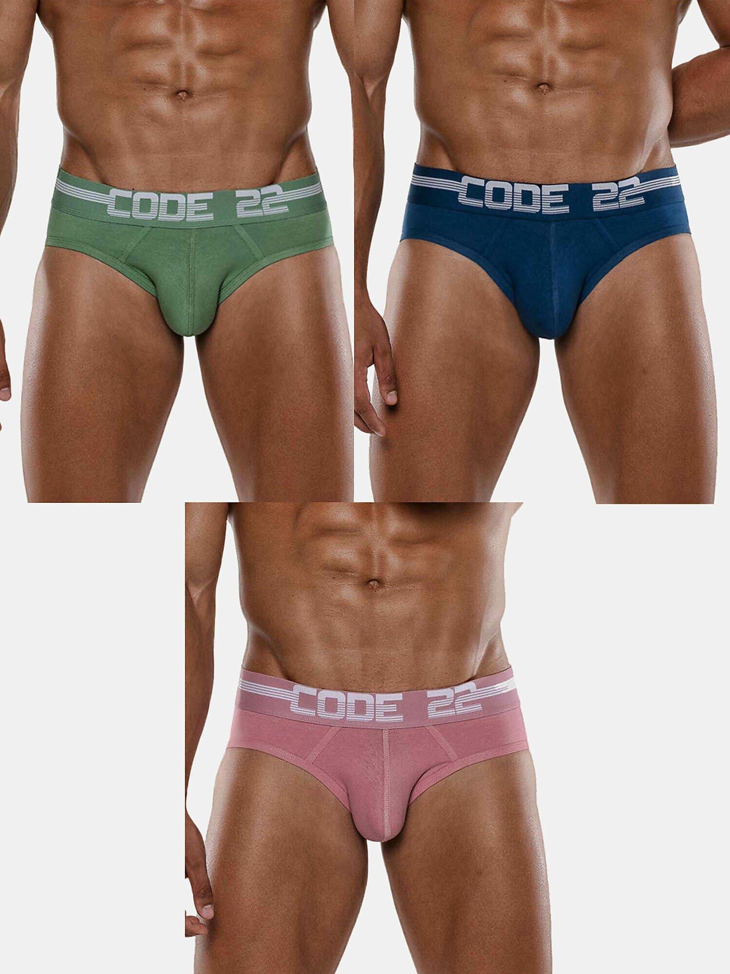 Image of Pack X3 Slips Fun Herren Multicolor XXL