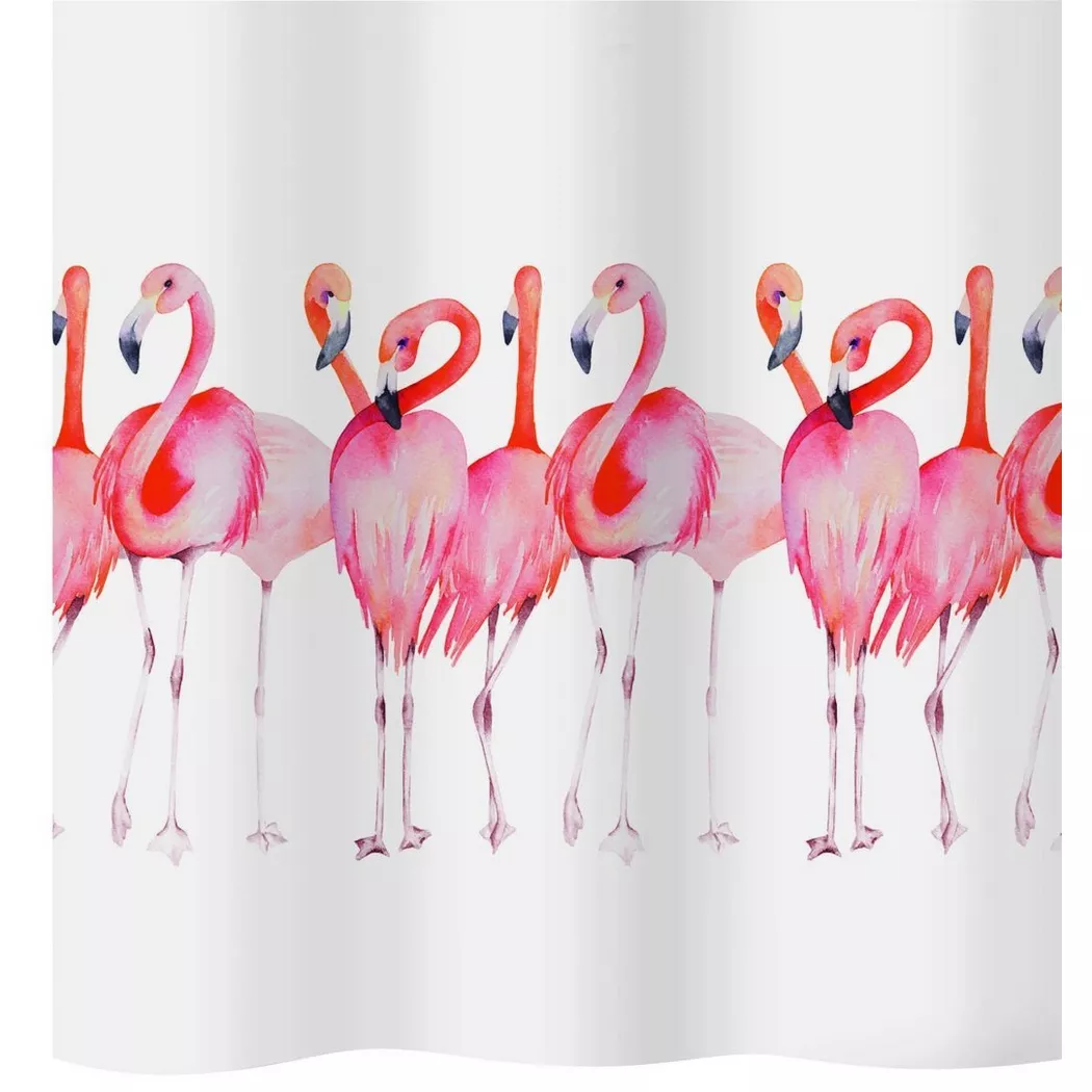 diaqua Duschvorhang "Flamingo" Breite 180 cm