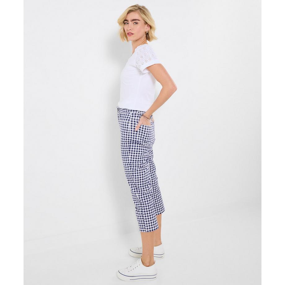 Joe Browns Pantaloni Capri Vichy Slim Fit  