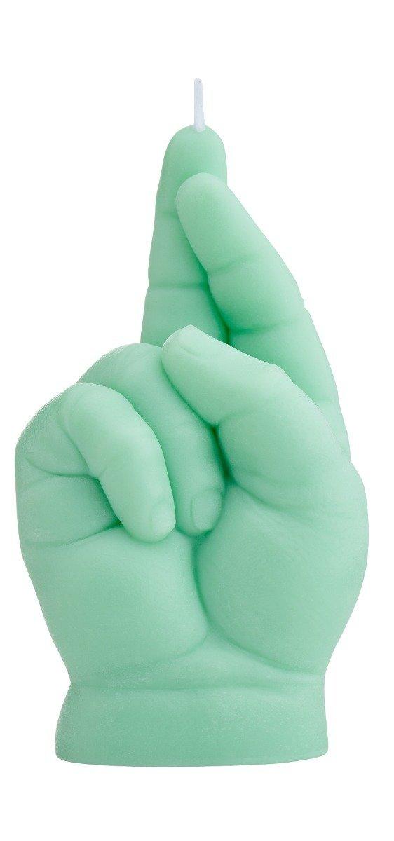 Image of Baby Crossed Fingers Unisex Grün ONE SIZE