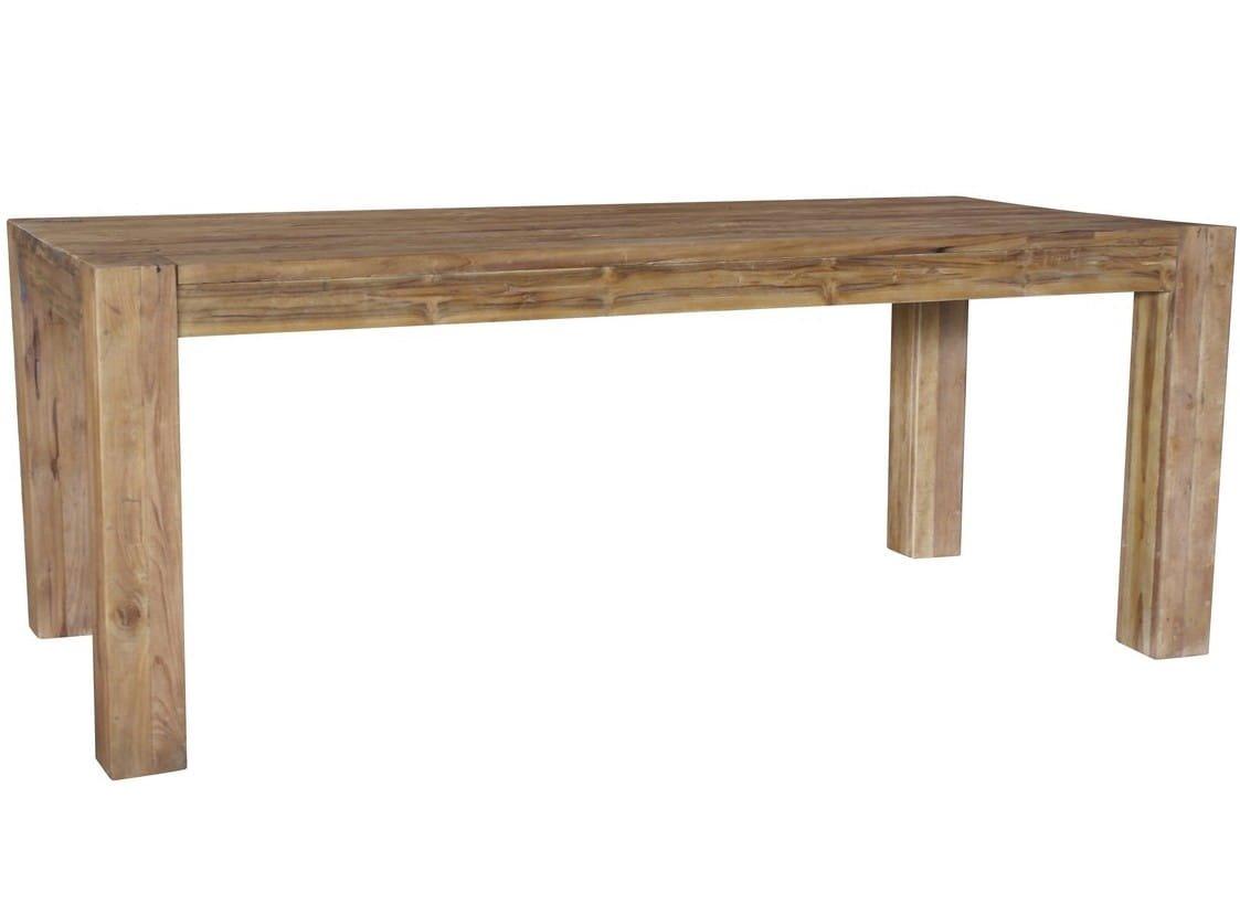 mutoni Table en bois massif Rustique I 220x100  