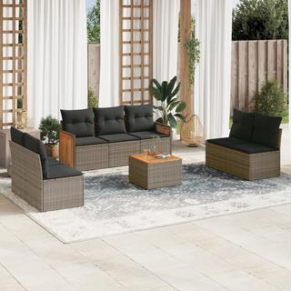 VidaXL Garten sofagarnitur poly-rattan  