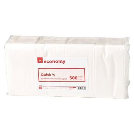 NEUTRAL NEUTRAL Economy Servietten Quick 992445 weiss 500 Stück  