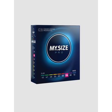 Préservatif MY.SIZE PRO 64mm (3 pcs)