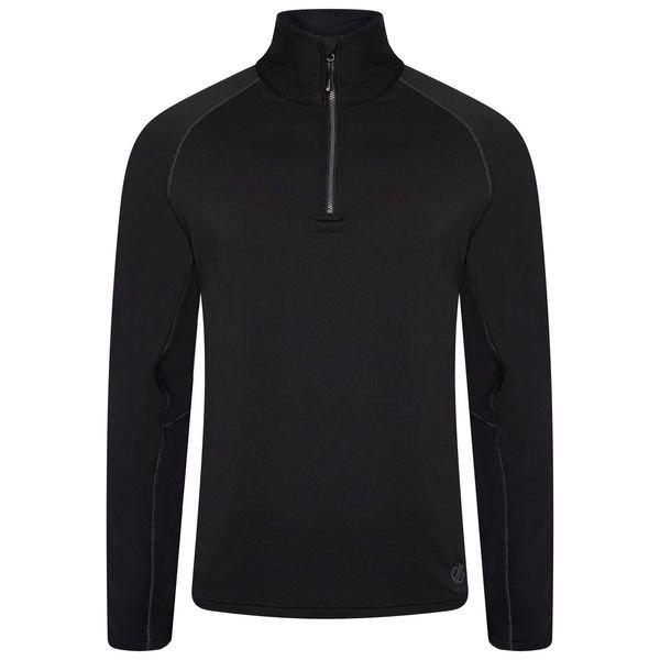 Image of Fuser Thermotop Mit Halbem Reißverschluss Herren Schwarz XL