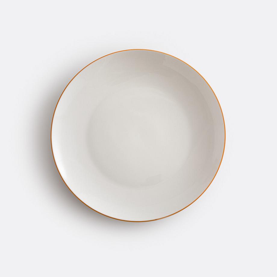 La Redoute Intérieurs Lot de 4 assiettes à dessert porcelaine  