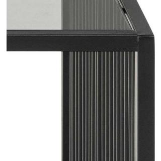 mutoni Table basse Iola noir  