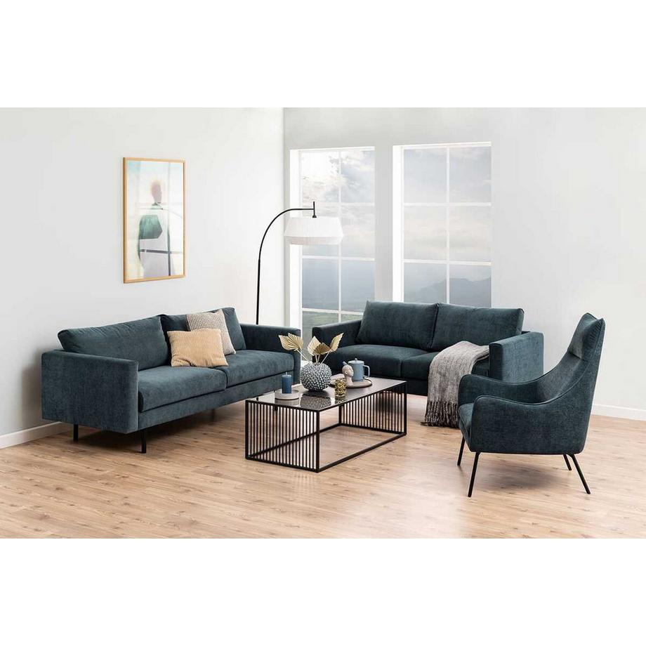 mutoni Table basse Iola noir  