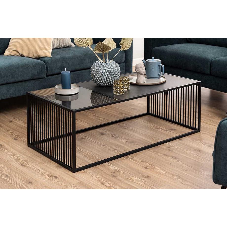 mutoni Table basse Iola noir  
