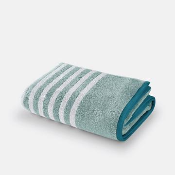 Drap de bain éponge rayé 500g/m2