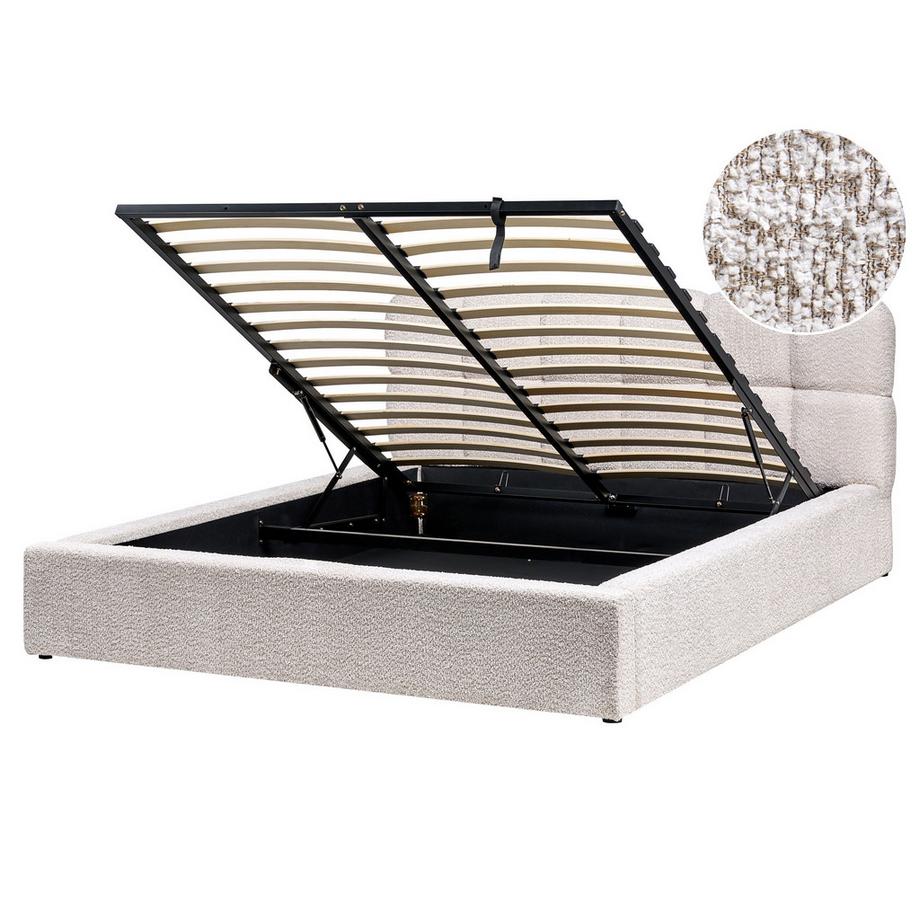 Letto contenitore en Bouclé  BASTON