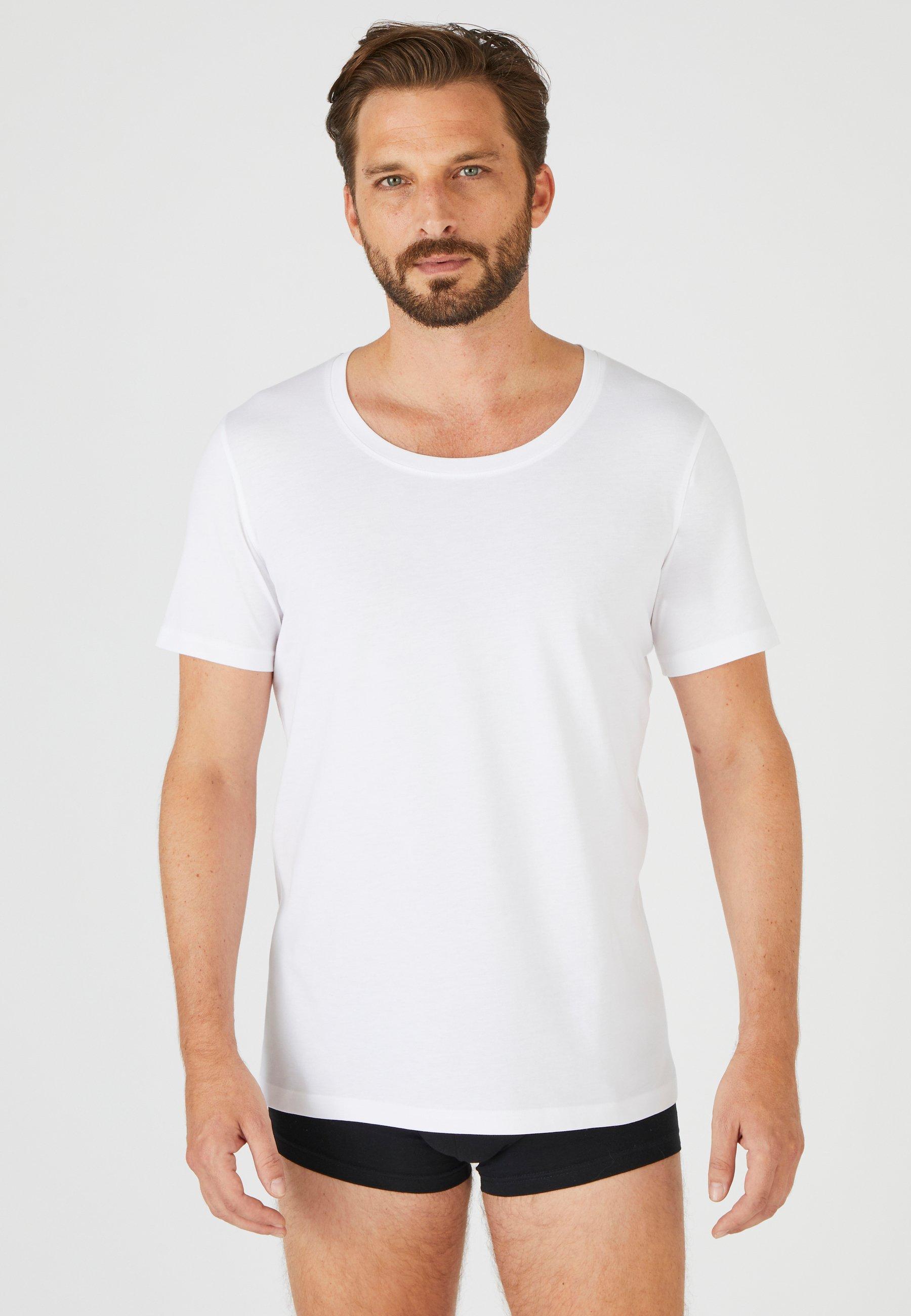 Image of T-shirt. Herren Weiss XXL