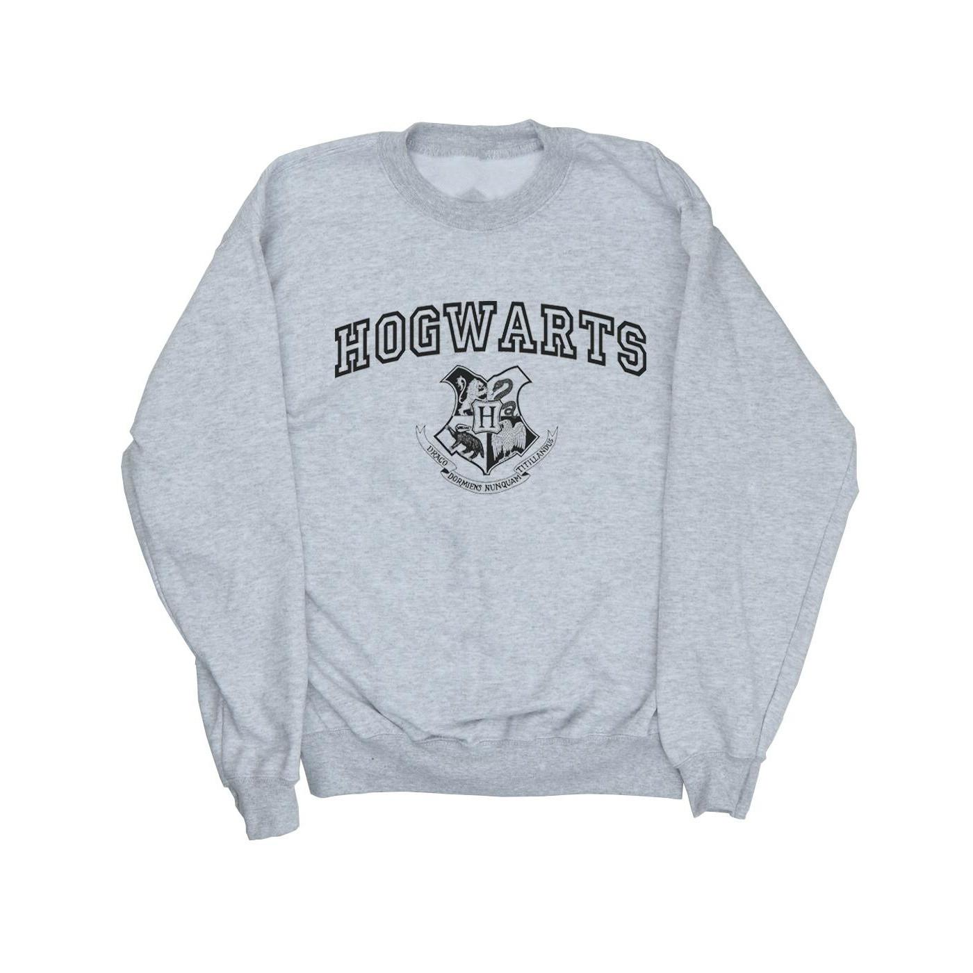 Image of Hogwarts Crest Sweatshirt Herren Grau M