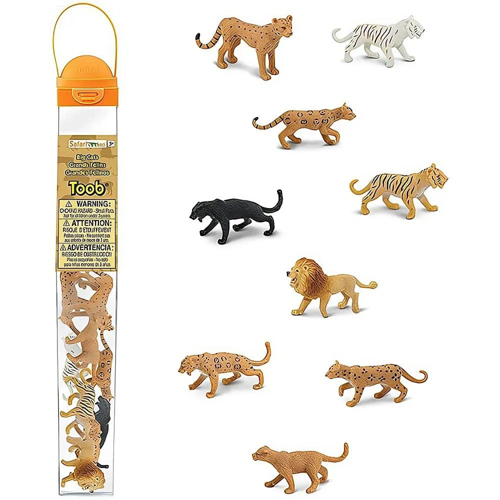 Image of Toob Raubkatzen (9Teile) Multicolor