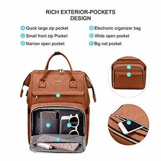 Only-bags.store  Laptoprucksack 15,6 Zoll, Stylischer Rucksack, Wasserdichte Rechteckige Schulrucksack Schultasche 