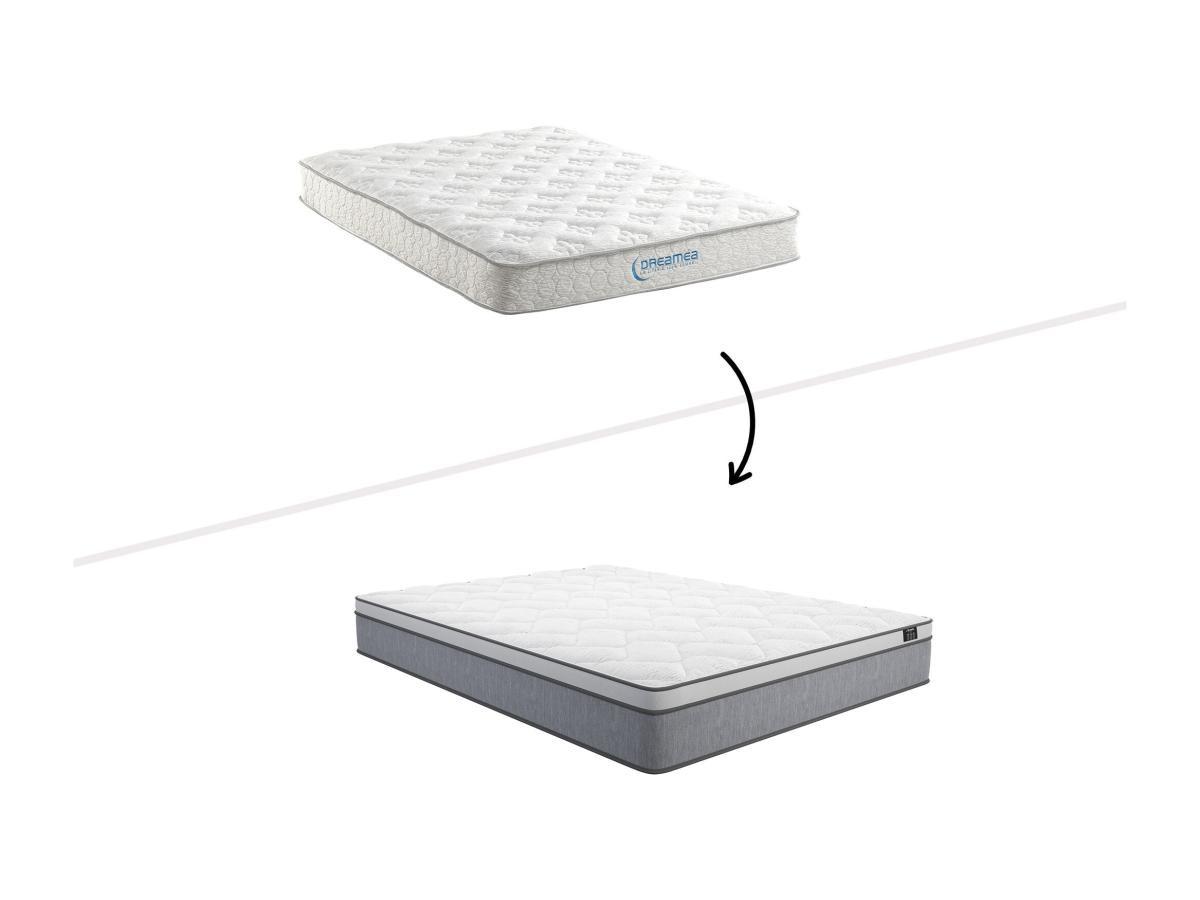 DREAMEA Matelas ressorts ensachés ép SERENITE de DREAMEA 10  