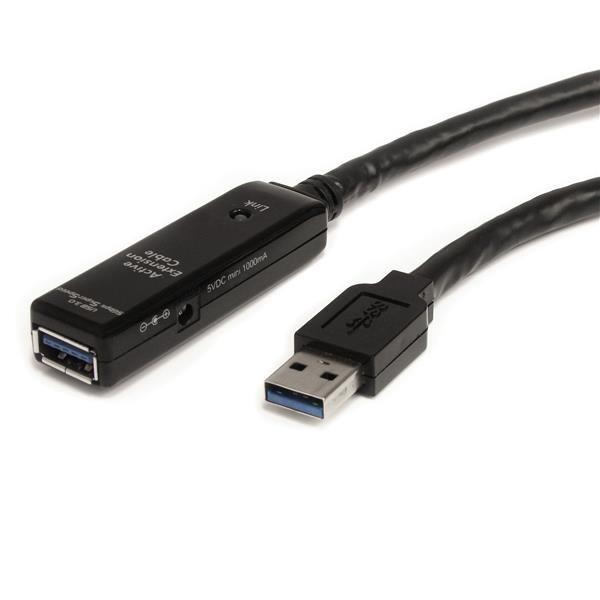 Image of StarTech.com 3 m aktives USB 3.0 Verlängerungskabel - SteckerBuchse